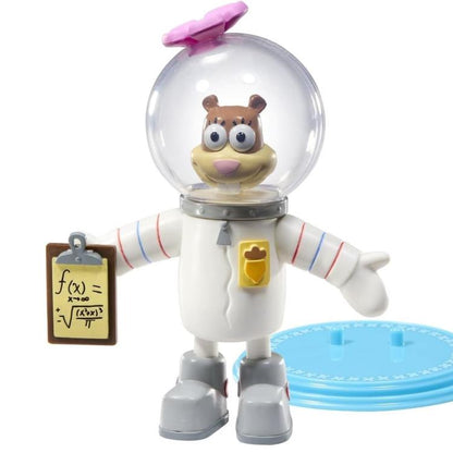 BENDYFIGS - SPONGEBOB SCHWAMMKOPF (SANDY CHEEKS) ACTIONFIGUR 16CM NOBLE COLL.