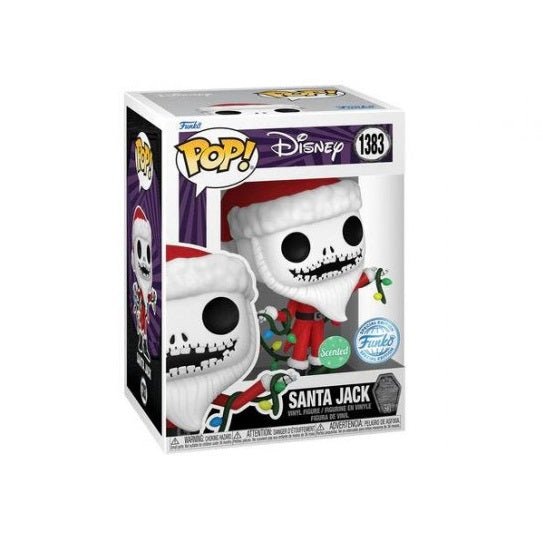 Funko Pop ! Disney - Nightmare Before Christmas (1383 Scented) Santa Jack Figure