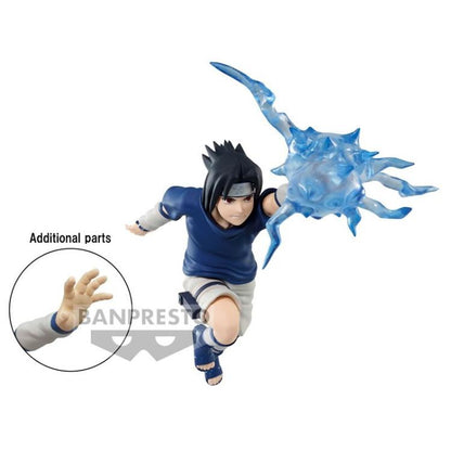 BANPRESTO EFFECTREME NARUTO SHIPPUDEN - SASUKE UCHIHA FIGUR STATUE 12cm PVC
