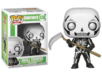 Funko Pop! Games Fortnite Skull Trooper (438) Vinyl mit T-Shirt Unisex Größe XL