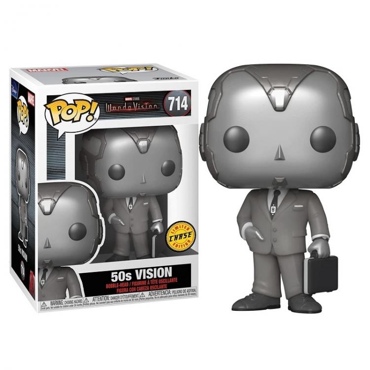 Funko Pop Wanda Vision - Vision 50er (Chase Limited Edition) 714 - Vinylfigur