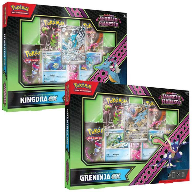 Pokemon Erweiterung Karmesin & Purpur GCC "Geheimnis der Fabelwesen" (Kingdra EX) ITA