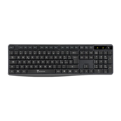 Techmade Combo Set Tastiera + Mouse Wireless Keyboard Layout Italia Pc/Portatile