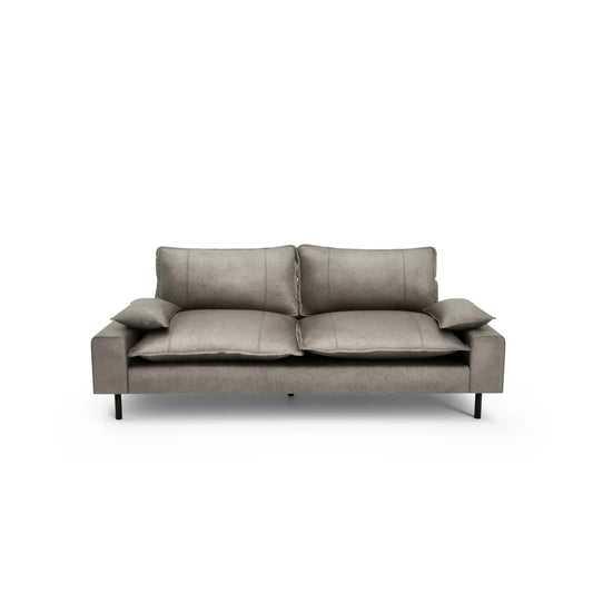 2-Sitzer Sofa AVENTINE – Hellgrau