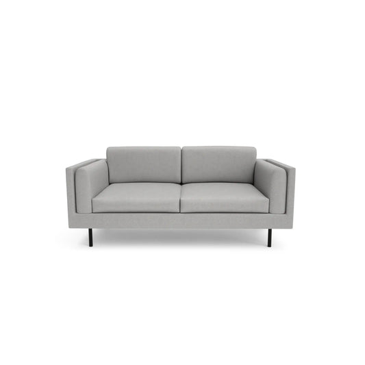 Sofa 2-Sitzer CHELSEA - Silber