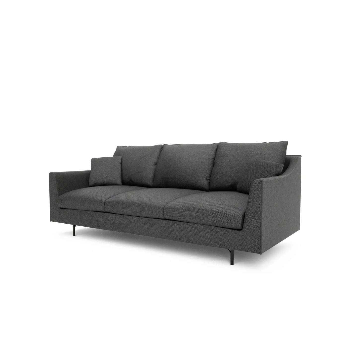 3-Sitzer Sofa ALFAMA - Dunkelgrau