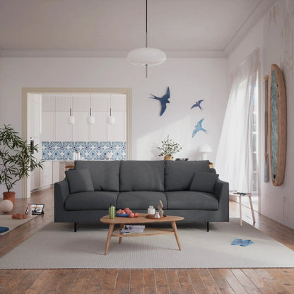 3-Sitzer Sofa ALFAMA - Dunkelgrau