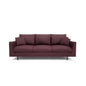 ALFAMA 3-Seater Sofa - Burgundy