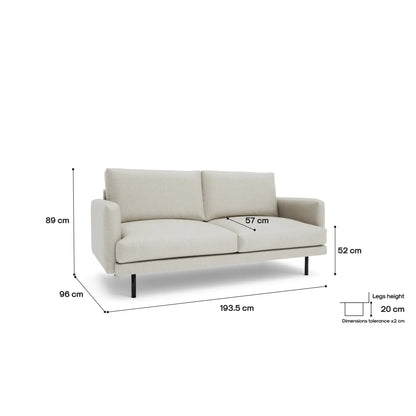 Divano 3 Posti BRERA - Beige