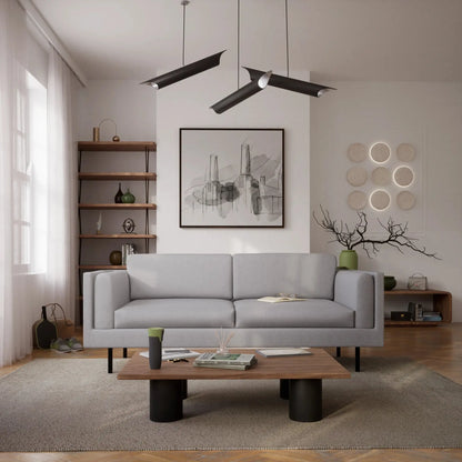 3-Sitzer-Sofa CHELSEA - Silber