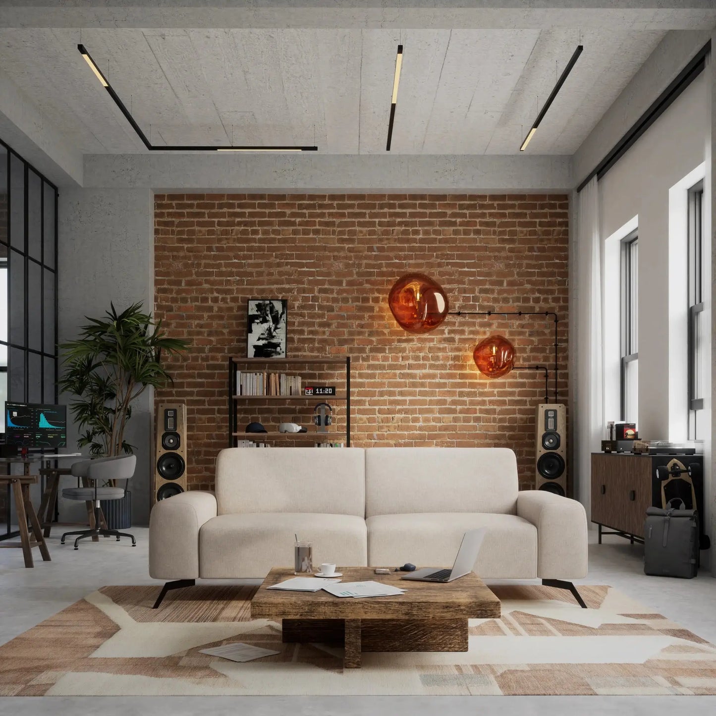 3-Sitzer-Sofa SOHO – Beige