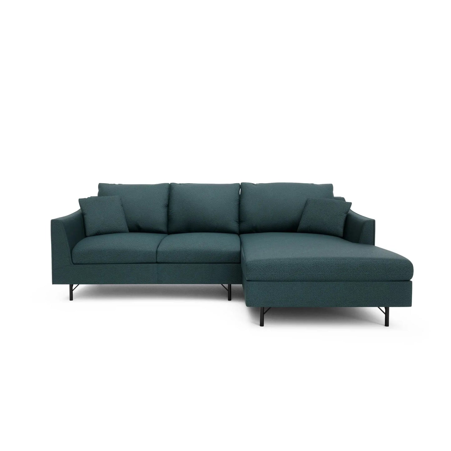 Ecksofa 4-Sitzer ALFAMA – Tiefblau