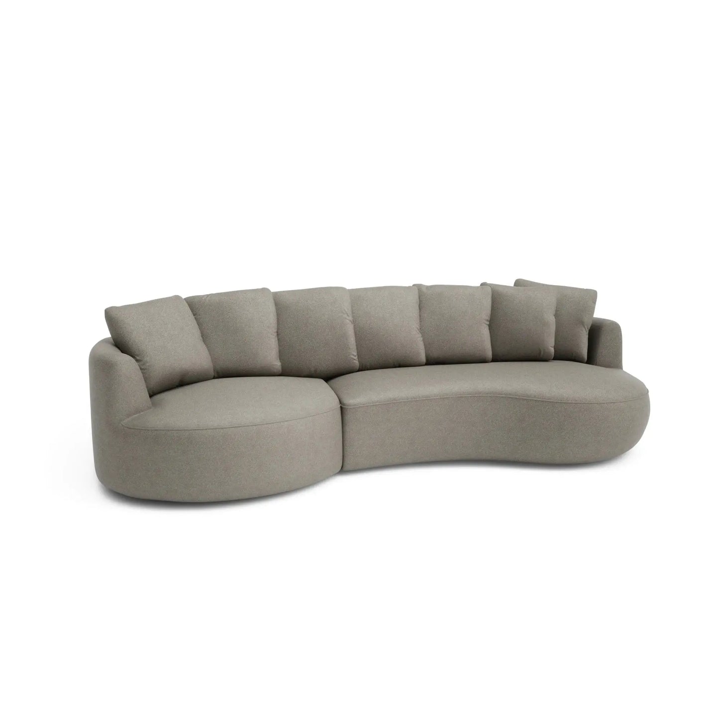 Ecksofa 4-Sitzer BELLEVILLE – Taupe