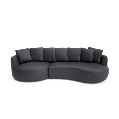 Ecksofa 4-Sitzer BELLEVILLE - Grau
