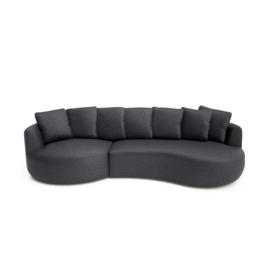 Ecksofa 4-Sitzer BELLEVILLE - Grau