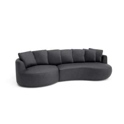 Ecksofa 4-Sitzer BELLEVILLE - Grau