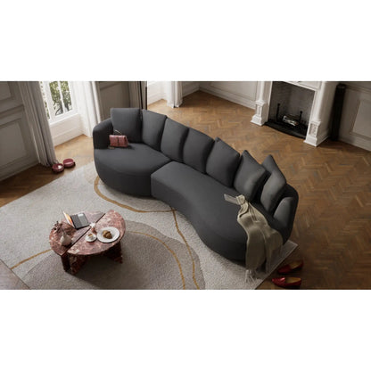 Ecksofa 4-Sitzer BELLEVILLE - Grau