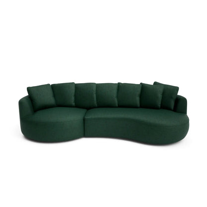 Ecksofa 4-Sitzer BELLEVILLE - Grün