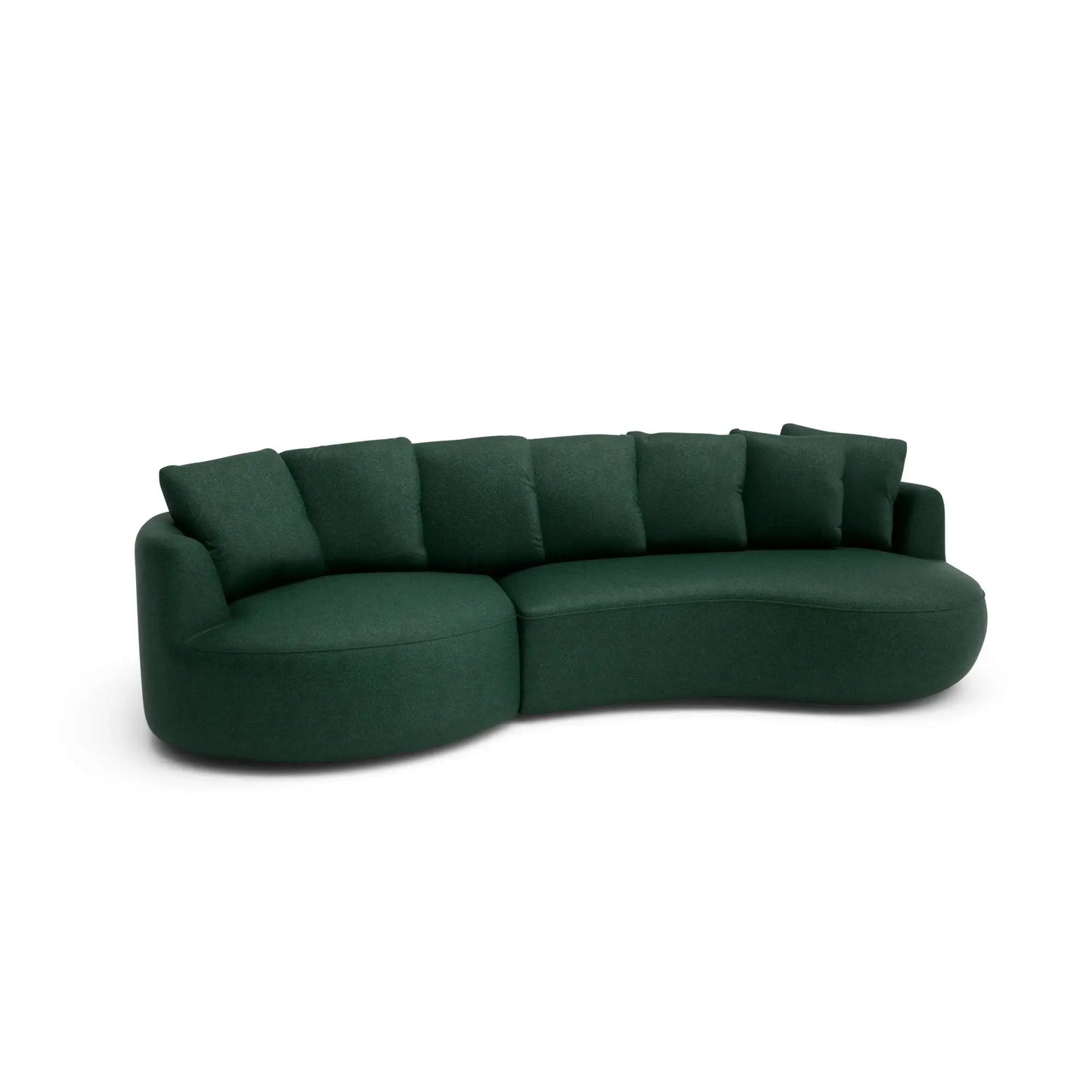 Ecksofa 4-Sitzer BELLEVILLE - Grün