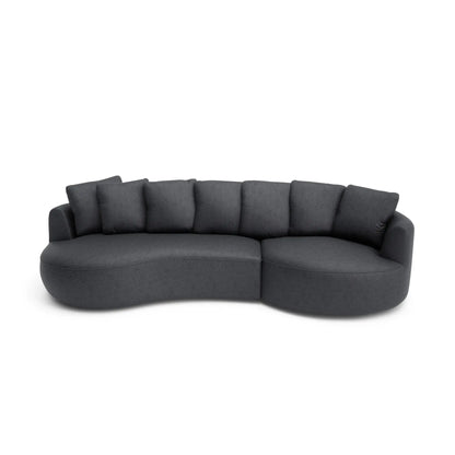 Ecksofa 4-Sitzer BELLEVILLE - Grau