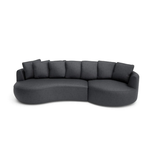Ecksofa 4-Sitzer BELLEVILLE - Grau
