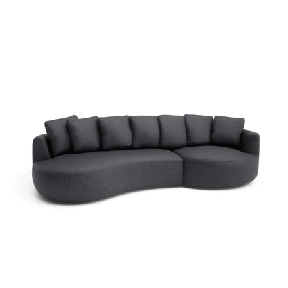 Ecksofa 4-Sitzer BELLEVILLE - Grau