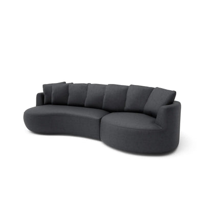Ecksofa 4-Sitzer BELLEVILLE - Grau
