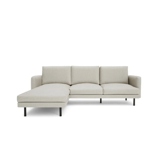 Ecksofa BRERA 4-Sitzer links - Beige