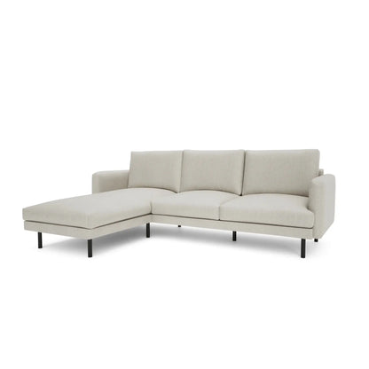 Divano Angolare 4 Posti BRERA Sinistra - Beige