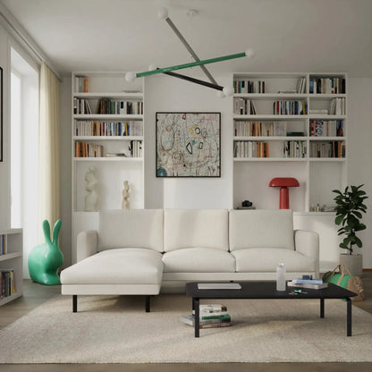 Divano Angolare 4 Posti BRERA Sinistra - Beige