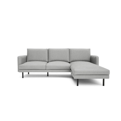 Ecksofa BRERA 4-Sitzer - Grau