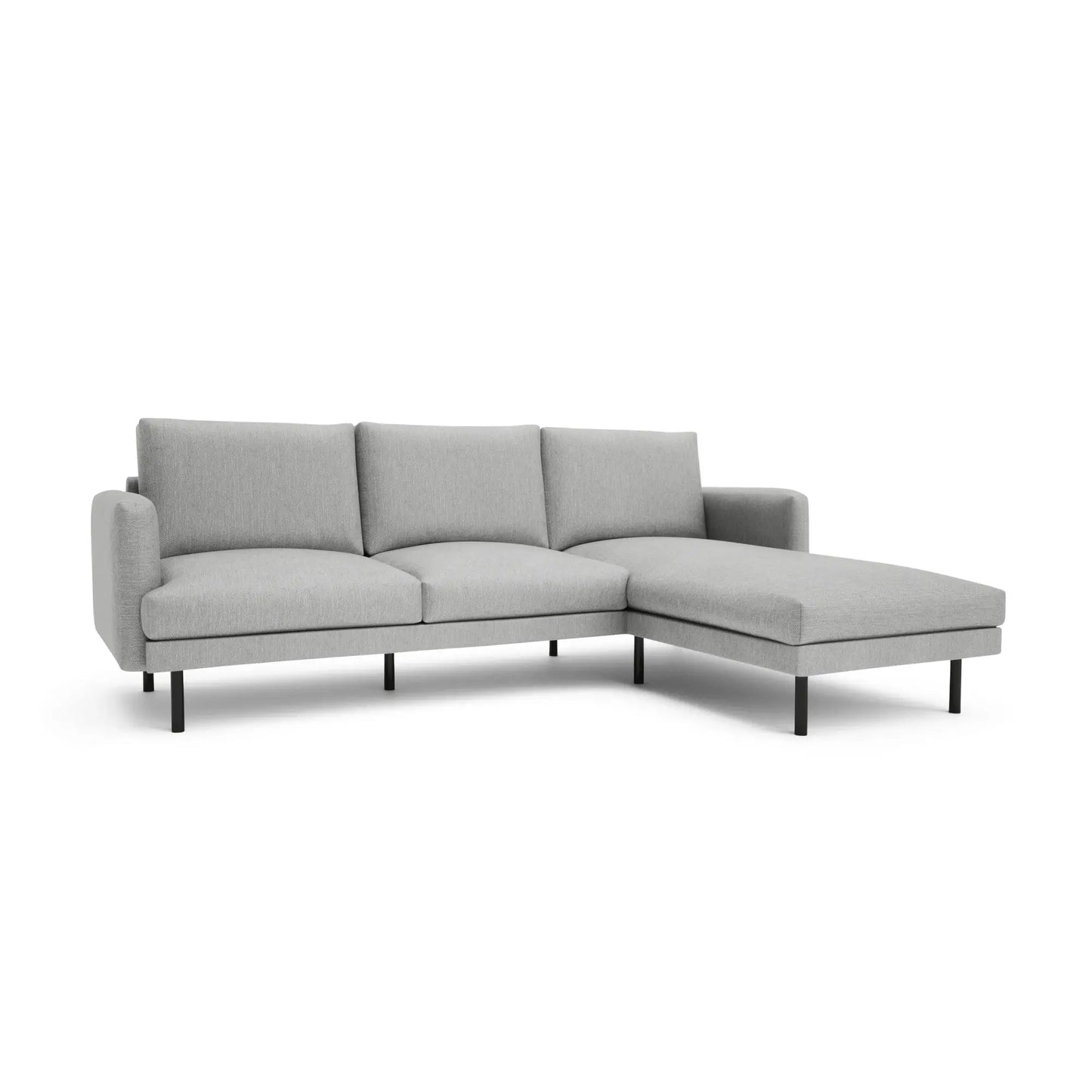 Ecksofa BRERA 4-Sitzer - Grau