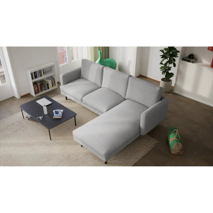 Ecksofa BRERA 4-Sitzer - Grau