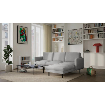Ecksofa BRERA 4-Sitzer - Grau