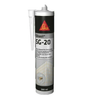 SikaSil SG 20 Single-Component Neutral Structural Silicone Adhesive Black 300ml