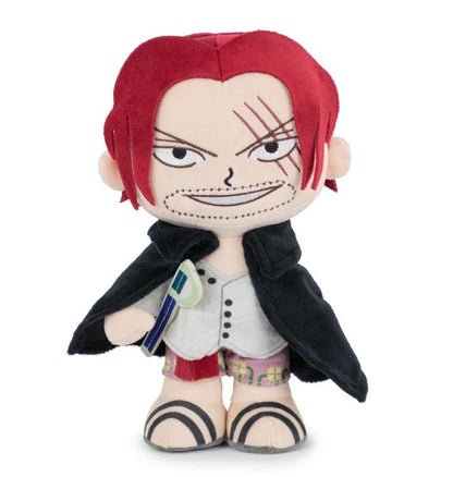 PLÜSCHTIER STOFFTIER - ONE PIECE (SHANKS) OFFIZIELLES SUPER WEICHES PLÜSCHTIER 28cm OP