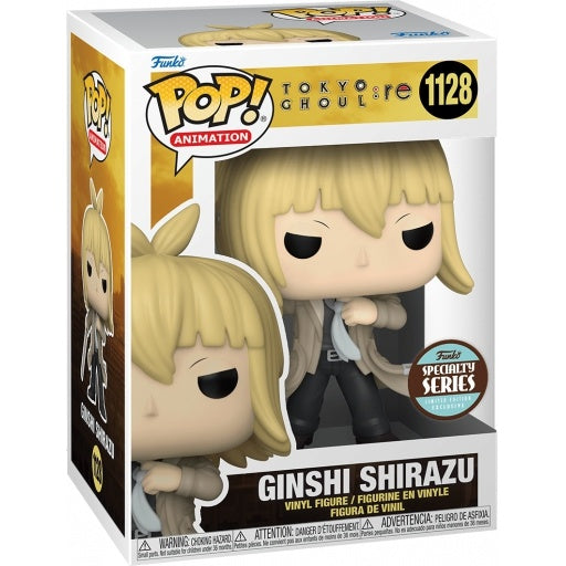 Funko Pop! Animation Tokyo Ghoul Re - (1128) Ginshi Shirazu Specialty Series