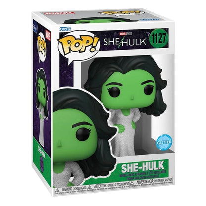 Funko Pop! Marvel Studios She-Hulk - (1127) She-Hulk Gala Dress Glitter Figure
