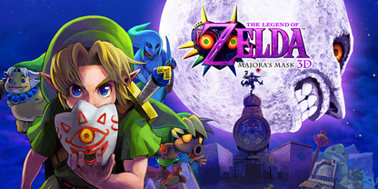 Legend Of Zelda Majora'S Mask 3D Nintendo 3Ds 2Ds Videospiel Italienisch Eu Neu