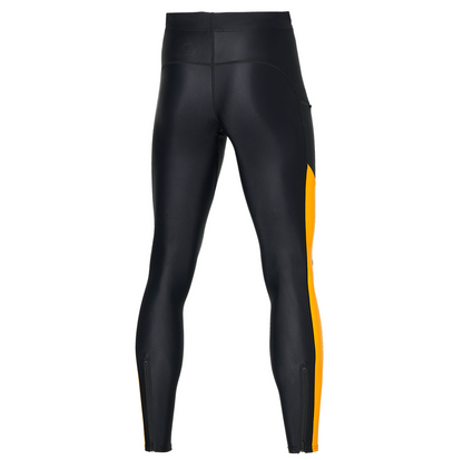 Mizuno Pantalone lungo da uomo da corsa Core Long Tight J2GB261198 black-racing yellow