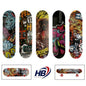 Hb Sport Complete Skateboard for Boys/Adult Unisex Colored Wood Skateboard 70Cm