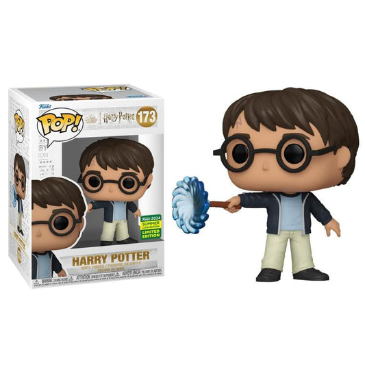 Funko Pop! Harry Potter (173) – Harry Potter (Zauberstab) Exm Convention Limited 9cm