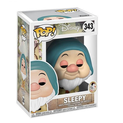 Funko Pop! Disney - Sleepy (343) Sleepy 80th Snow White and the Seven Dwarfs Figure