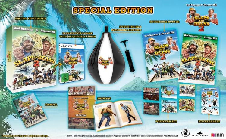 Slaps And Beans 2 Collector Ps4 Spiel Italienisch Eu Bud Spencer Und Terence Hill