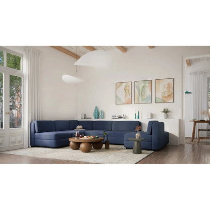 Modulsofa GRACIA - Eckmodul Dunkelblau