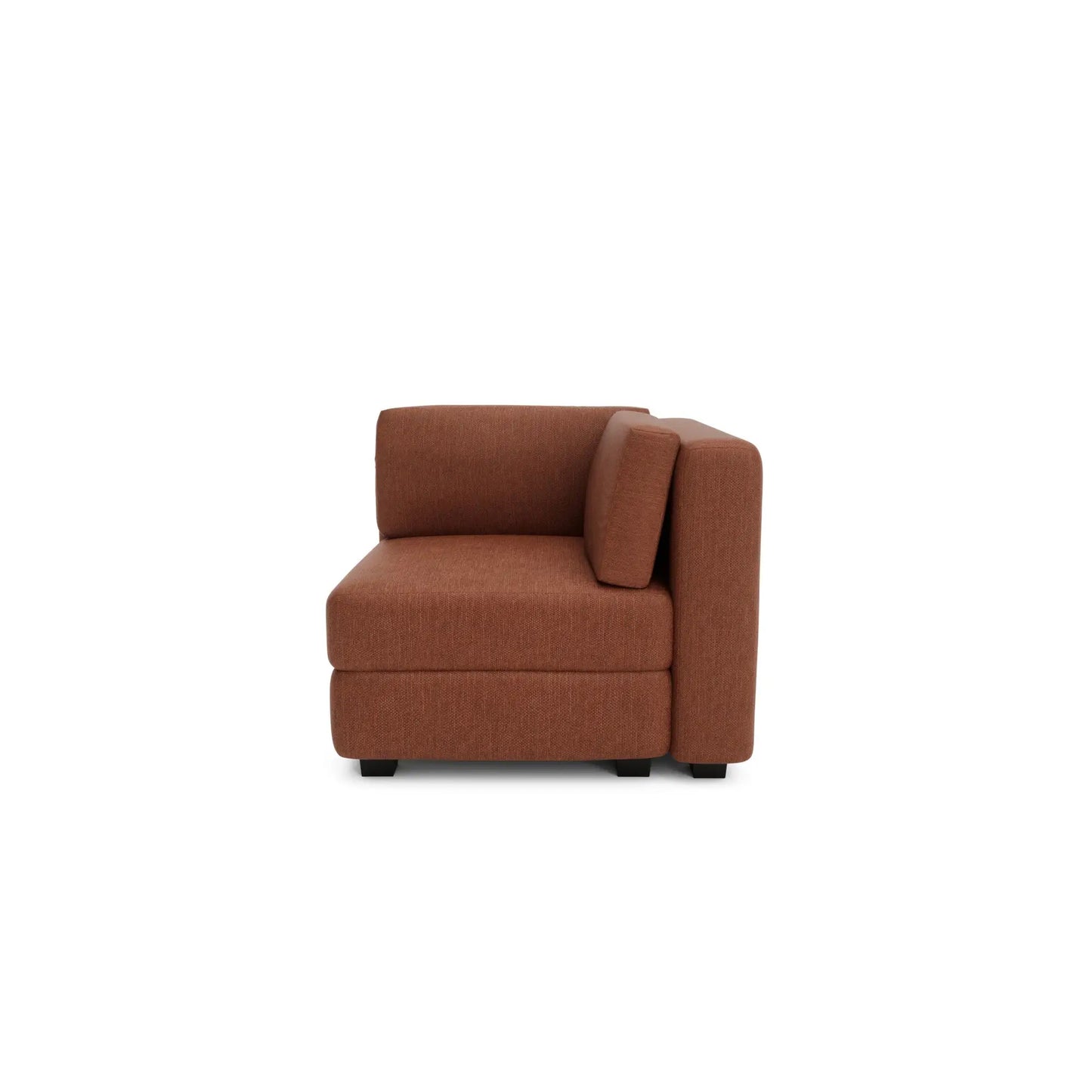 Modulares Sofa GRACIA - Eckmodul - Terrakotta