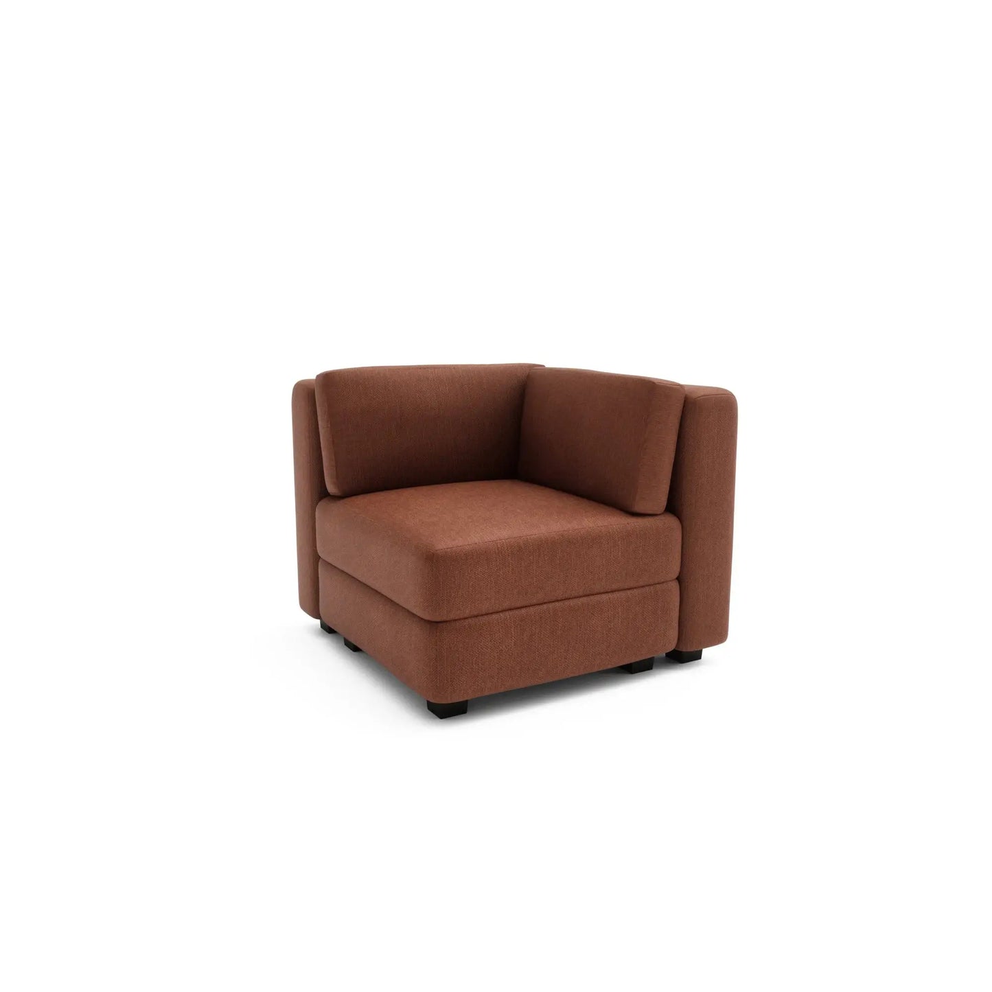 Modulares Sofa GRACIA - Eckmodul - Terrakotta