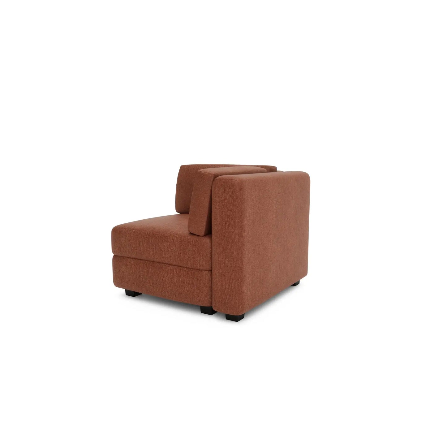Modulares Sofa GRACIA - Eckmodul - Terrakotta