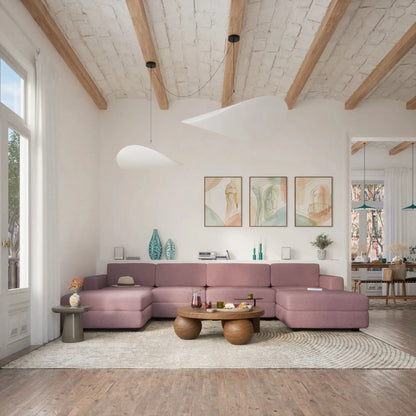 Modulares Sofa GRACIA - Großes Einzelmodul Antikrosa