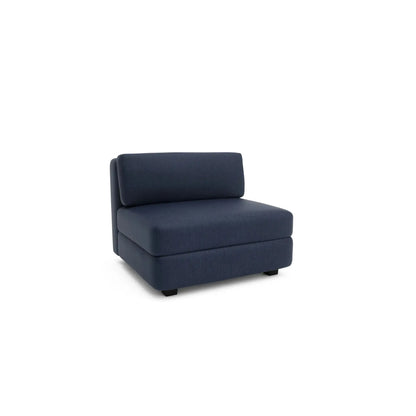 Divano Modulare GRACIA - Modulo Singolo Grande - Blu Scuro